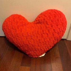 Heart shaped pillow